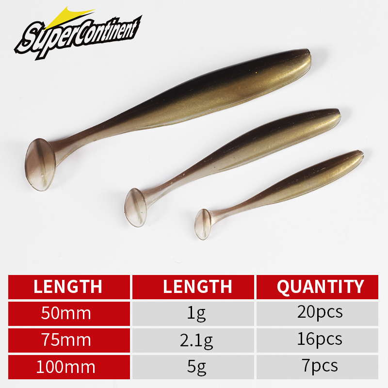 2020 新スーパーコンチネンタルソフトルアー餌釣りルアー  - Fishing Lure Soft Plastic のレビューと価格