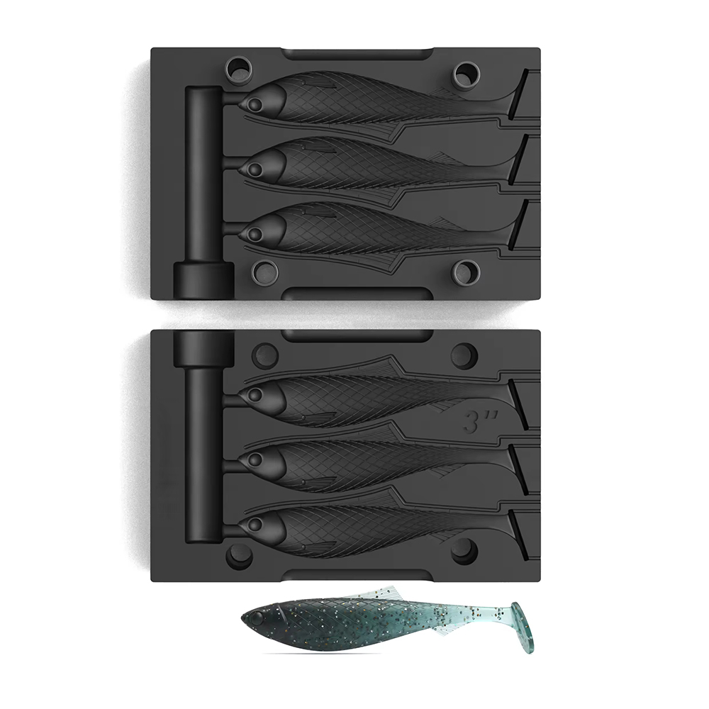 カスタム射出成形ソフトフィッシュルアーモールド イールチュー - Fishing Lure Soft Plastic のレビューと価格