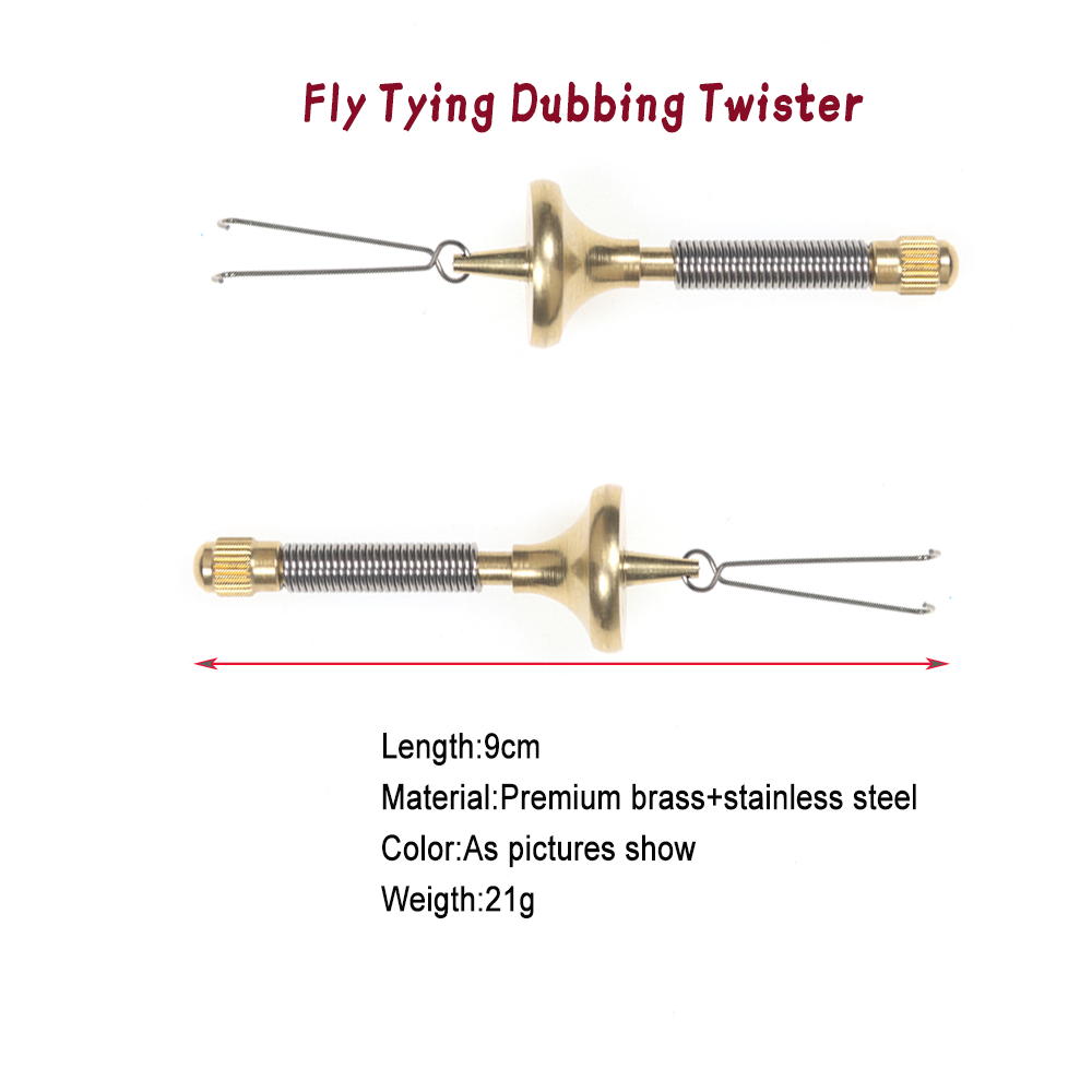 Vampfly 1個 真鍮製 ダビングツイスター フライフィ - Fishing Lure Jig のレビューと価格