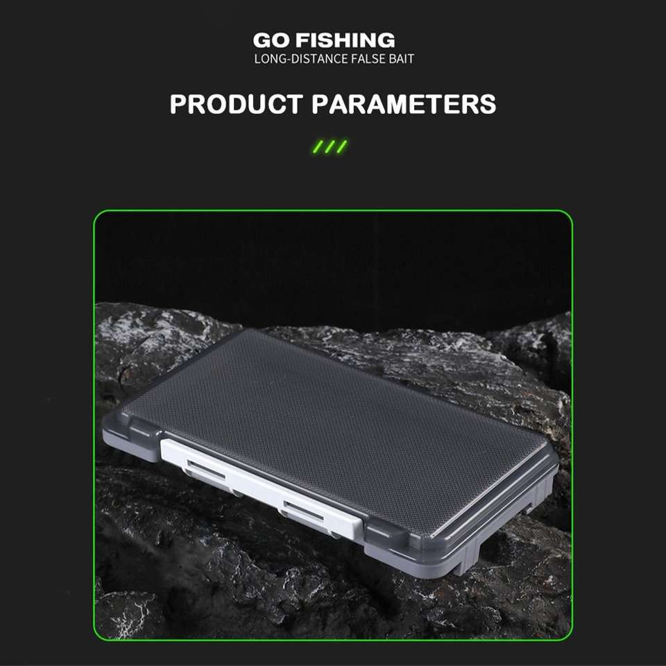 新しいプラスチック製釣り用ボックス、ポータブルスポンジパッド - Fishing Lure Spinner のレビューと価格