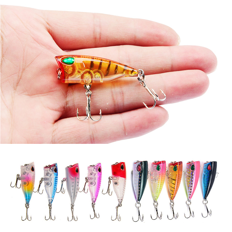 YUCONG 1PC ミニポッパー釣りルアー 4 センチメー - Fishing Lure Crankbait のレビューと価格