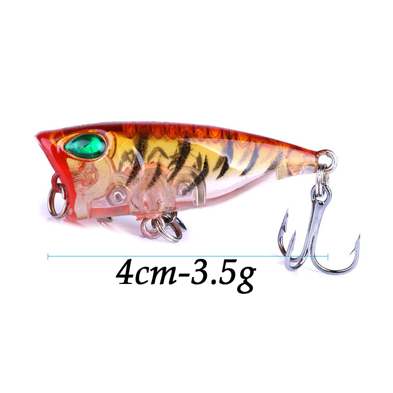 YUCONG 1PC ミニポッパー釣りルアー 4 センチメー - Fishing Lure Crankbait のレビューと価格
